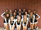 Pottsville Apaches Co-ed Varsity Cheer Fall 16-17 team photo.