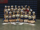 Sheridan Yellowjackets Co-ed Varsity Cheer Fall 16-17 team photo.