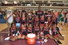 Hope Bobcats Co-ed Varsity Cheer Fall 16-17 team photo.