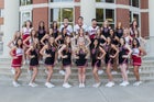 Springdale Bulldogs Co-ed Varsity Cheer Fall 16-17 team photo.