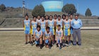 Dulce Hawks Boys Varsity Track & Field Spring 15-16 team photo.