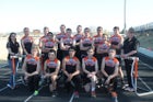 Capitan Tigers Boys Varsity Track & Field Spring 15-16 team photo.
