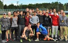 Gray Stone Day Knights Boys Varsity Track & Field Spring 15-16 team photo.