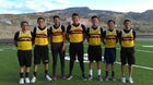 Tohatchi Cougars Boys Varsity Track & Field Spring 15-16 team photo.