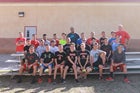 Robertson Cardinals Boys Varsity Track & Field Spring 15-16 team photo.