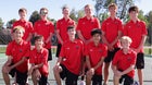 Colorado Academy Mustangs Boys Varsity Tennis Fall 26-27 team photo.