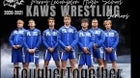 Perry-Lecompton Kaws Boys Varsity Wrestling Winter 20-21 team photo.