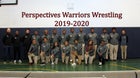 Perspectives Leadership/Technology Warriors Boys Varsity Wrestling Winter 20-21 team photo.