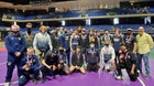 Cypress Ranch Mustangs Boys Varsity Wrestling Winter 20-21 team photo.