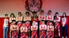 Niobrara County Tigers Boys Varsity Wrestling Winter 20-21 team photo.