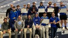Robinson Rams Boys Varsity Wrestling Winter 20-21 team photo.