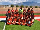 Bernalillo Spartans Girls Varsity Soccer Fall 25-26 team photo.