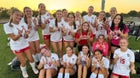 Westfall Mustangs Girls Varsity Soccer Fall 25-26 team photo.