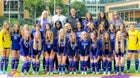 Issaquah Eagles Girls Varsity Soccer Fall 25-26 team photo.