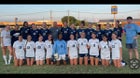 Evansville Day Eagles Girls Varsity Soccer Fall 25-26 team photo.