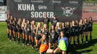 Kuna Kavemen Girls Varsity Soccer Fall 25-26 team photo.