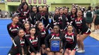 Arleta Mustangs Co-ed Varsity Cheer Winter 23-24 team photo.
