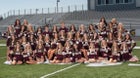 Rigby Trojans Co-ed Varsity Cheer Winter 23-24 team photo.