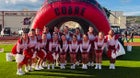 Cobre Indians Co-ed Varsity Cheer Winter 23-24 team photo.