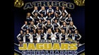 Atrisco Heritage Academy Jaguars Co-ed Varsity Cheer Winter 23-24 team photo.