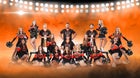 Hagerman Pirates Co-ed Varsity Cheer Winter 23-24 team photo.