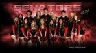 Gooding Senators Co-ed Varsity Cheer Winter 23-24 team photo.