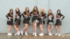 Malad Dragons Co-ed Varsity Cheer Winter 23-24 team photo.