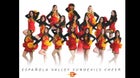 Espanola Valley Sundevils Co-ed Varsity Cheer Winter 23-24 team photo.