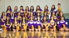 Kirtland Central Broncos Co-ed Varsity Cheer Winter 23-24 team photo.