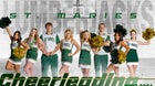 St. Maries Lumberjacks Co-ed Varsity Cheer Winter 23-24 team photo.