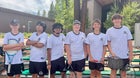 Debbie Smith CTE Academy Mavericks Boys Varsity Tennis Fall 25-26 team photo.