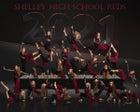 Shelley Russets Co-ed Varsity Dance Team Winter 20-21 team photo.