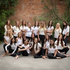 Rigby Trojans Co-ed Varsity Dance Team Winter 20-21 team photo.