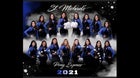 St. Michael's Horsemen Co-ed Varsity Dance Team Winter 20-21 team photo.