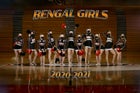 Gallup Bengals Co-ed Varsity Dance Team Winter 20-21 team photo.