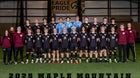 Maple Mountain Golden Eagles Boys Varsity Soccer Spring 24-25 team photo.