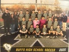 McAlester Buffaloes Boys Varsity Soccer Spring 24-25 team photo.