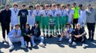 Westminster Wildcats Boys Varsity Soccer Spring 24-25 team photo.