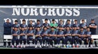 Norcross Blue Devils Boys Varsity Soccer Spring 24-25 team photo.