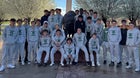 Hillcrest Huskies Boys Varsity Soccer Spring 24-25 team photo.
