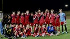 Northside Patriots Boys Varsity Soccer Spring 24-25 team photo.
