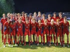 Grassfield Grizzlies Boys Varsity Soccer Spring 24-25 team photo.