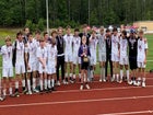 First Baptist School Hurricanes Boys Varsity Soccer Spring 24-25 team photo.