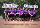 Willows Honkers Boys Varsity Tennis Spring 19-20 team photo.