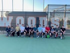 Woodside Wildcats Boys Varsity Tennis Spring 19-20 team photo.