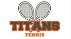 University Titans Boys Varsity Tennis Spring 19-20 team photo.