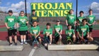 Alleghany Trojans Boys Varsity Tennis Spring 19-20 team photo.