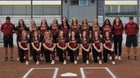 University Titans Girls Varsity Slow Pitch Softball Fall 23-24 team photo.