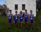 Las Cruces Bulldawgs Boys Varsity Cross Country Fall 21-22 team photo.