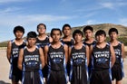 Laguna Acoma Hawks Boys Varsity Cross Country Fall 21-22 team photo.